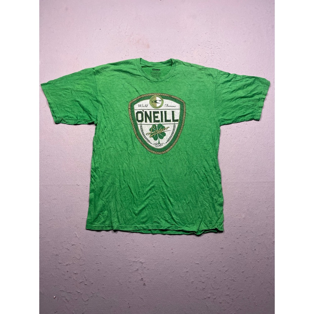 ONeill T Shirt Cotton Polyester Green Graphic XL Mens